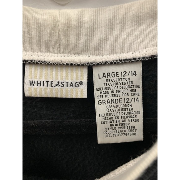 White Stag Halloween‎ 90s Vintage Sweatshirt Jack O' Lanterns Size Large 12/14 - Picture 3 of 9